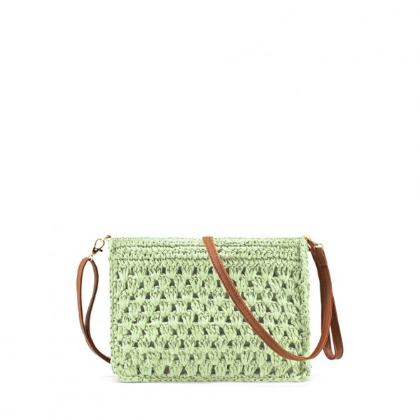 Bolso Bandolera Paja Rafia De Mano Y Hombro Bolso Bandolera Paja Rafia De Mano Y Hombro