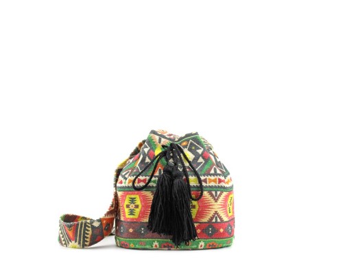 Bolso Bandolera Borla Paja Bolso Bandolera Borla Paja
